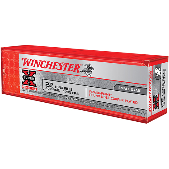 WIN SUPER-X 22LR 40GR PP 100/20 - Ammunition